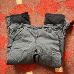 L.L. Bean Gray Snow/ Ski Pants Small